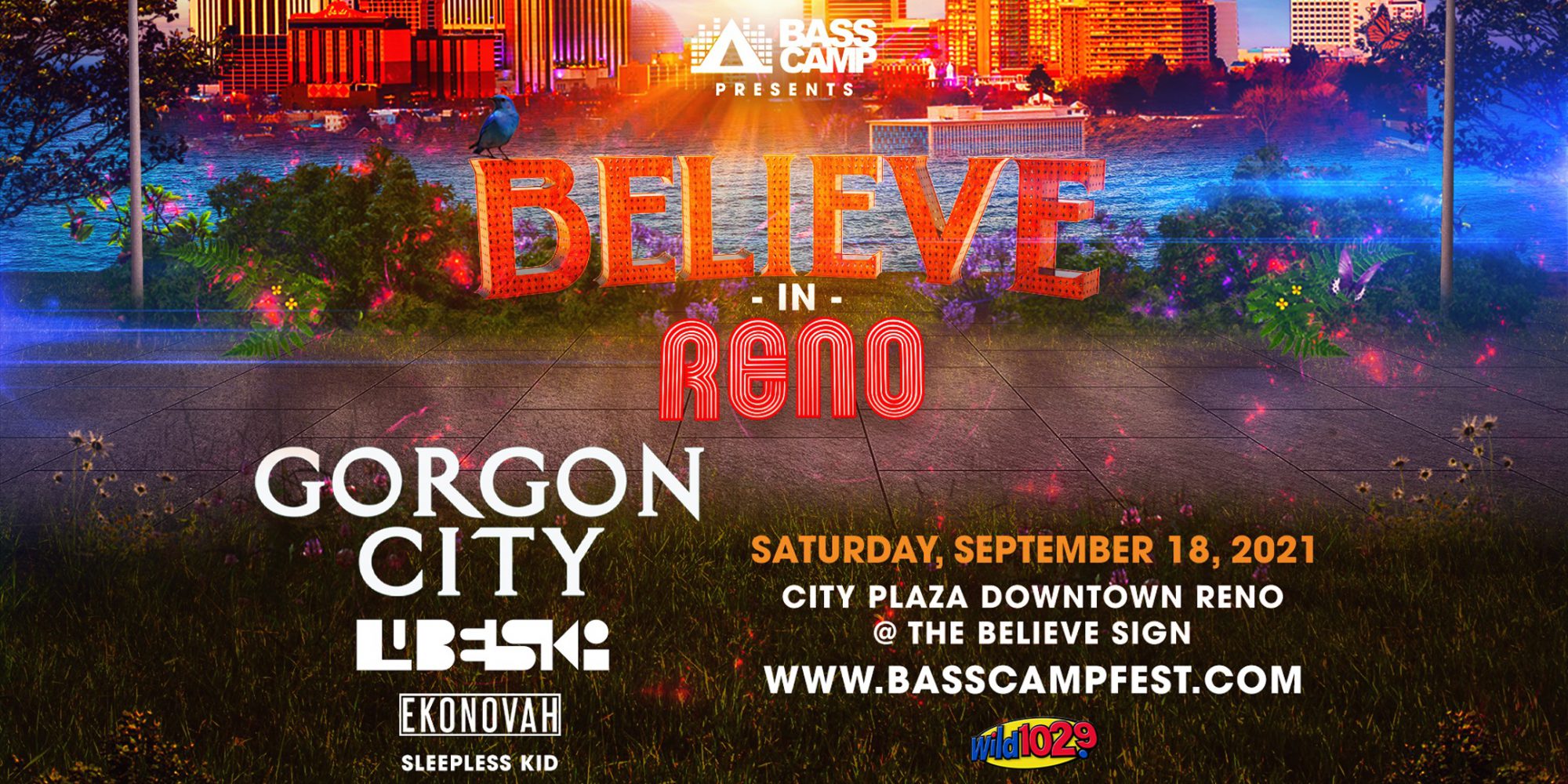 Bass Camp Believe In Reno