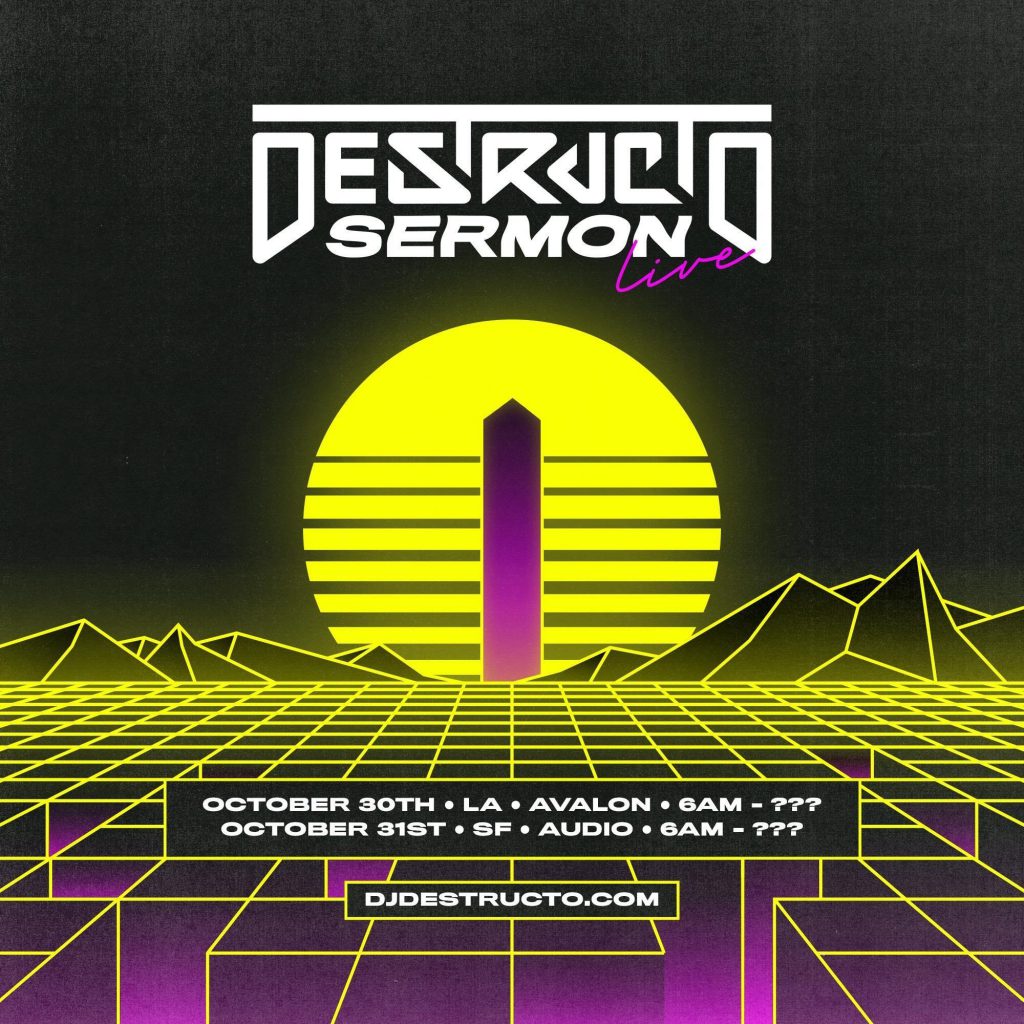 Destructo Sermon Live Halloween