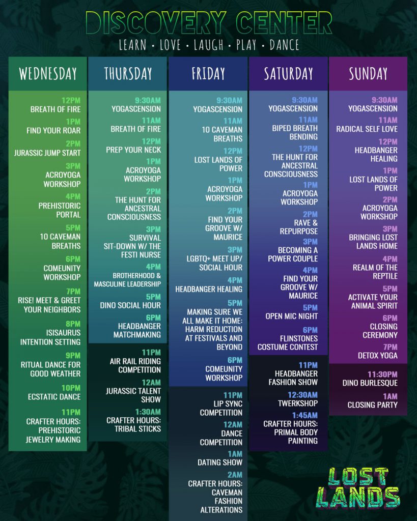 Lost Lands Set Times 2024 Nyt Rivy Susana