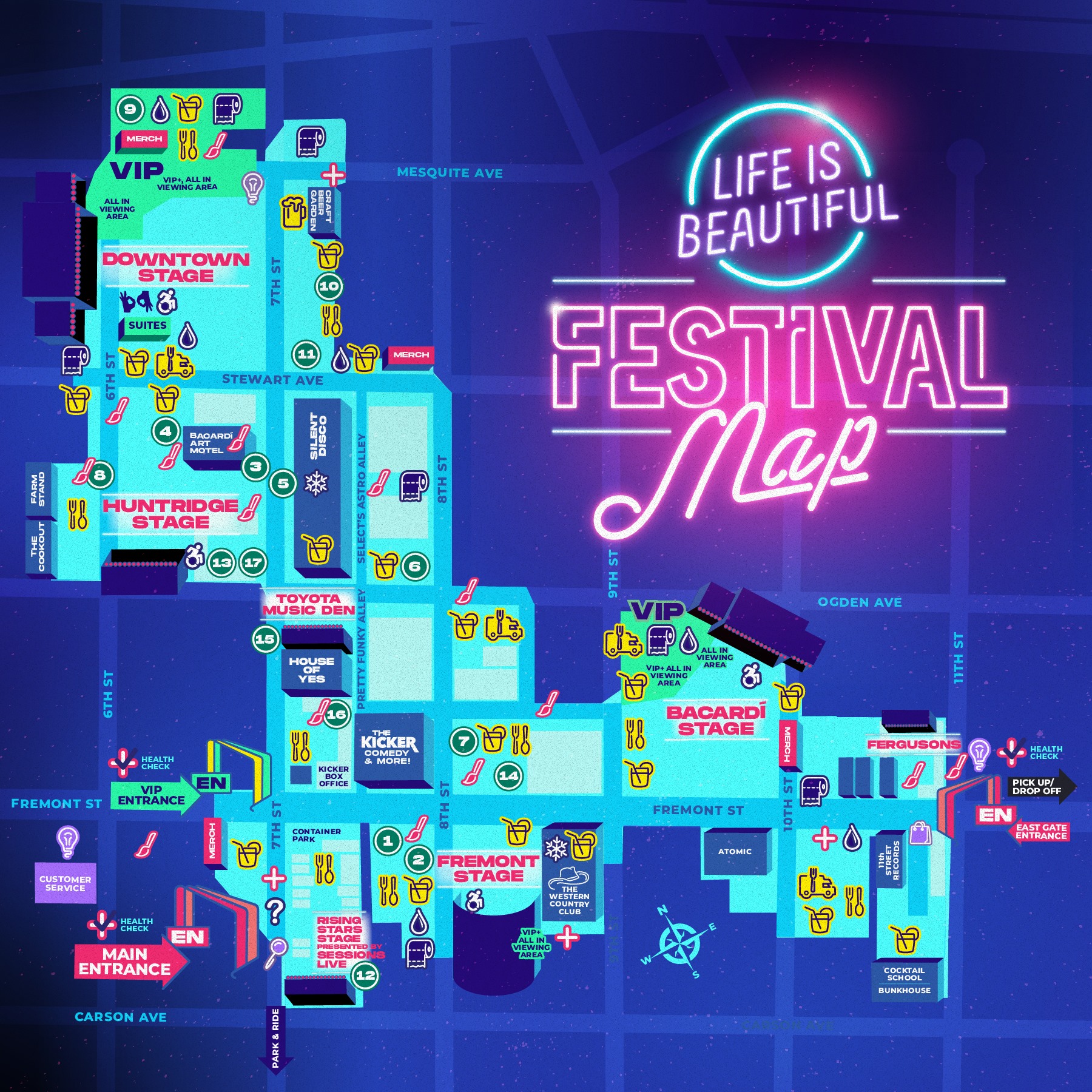 Life is Beautiful 2021 Set Times and Essential Info | EDM Identity