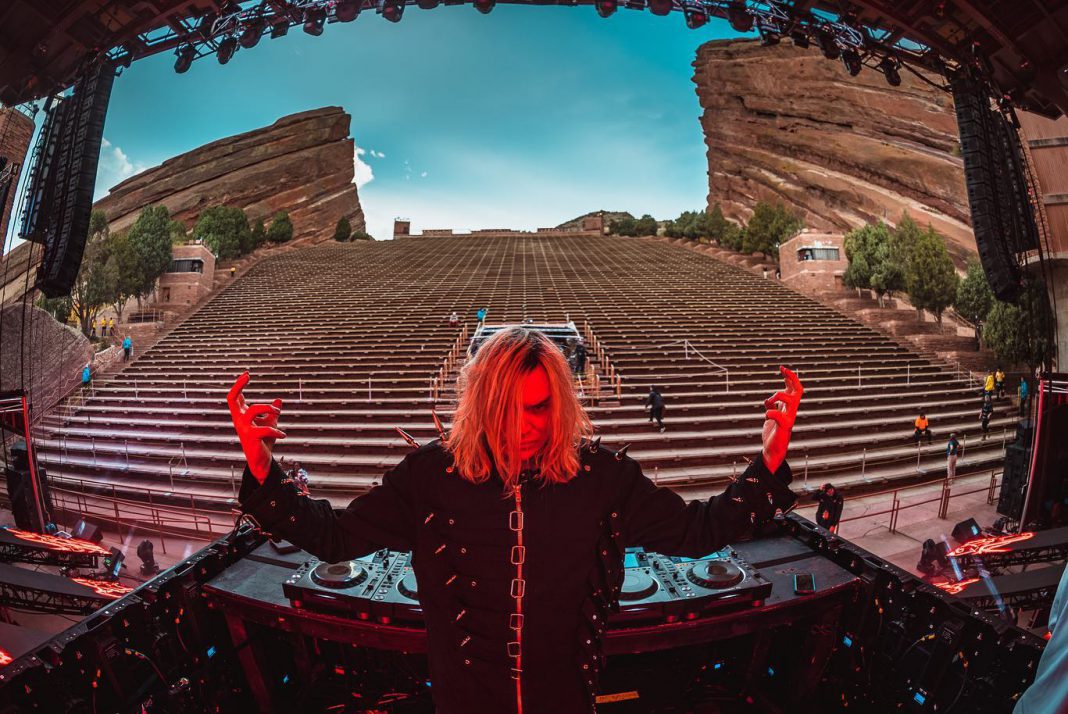 Svdden Death Brought Intense Darkness to Red Rocks EDM Identity