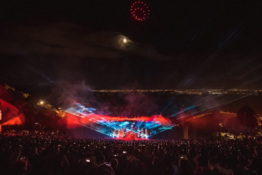 Svdden Death Brought Intense Darkness to Red Rocks EDM Identity