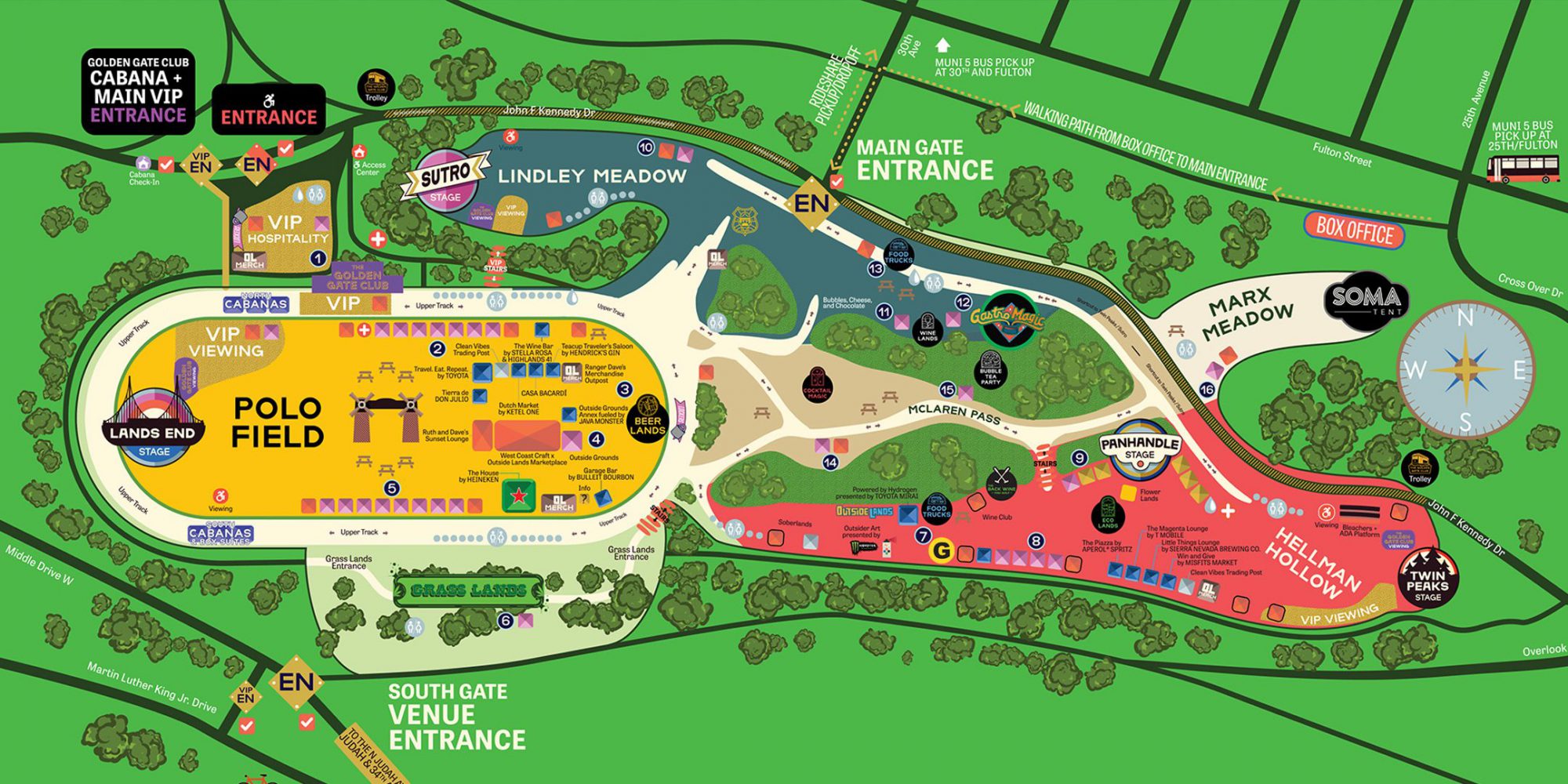 Outside Lands 2025 Venue Map Reine Charlena