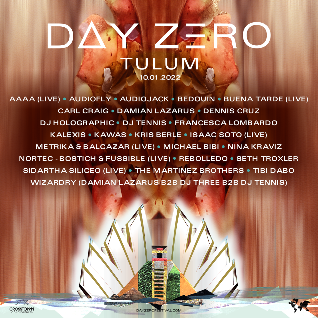 Day Zero Tulum Releases Exhilarating 2022 Lineup EDM Identity