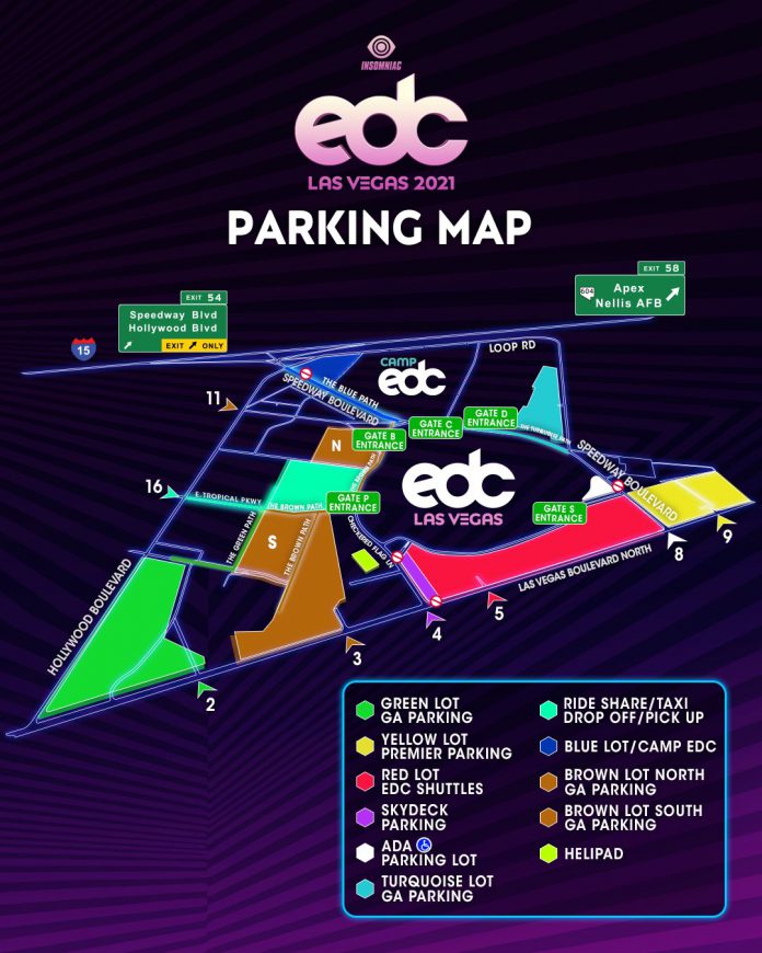 EDC Las Vegas 2021 Set Times, Festival Map, and Essential Info | EDM ...