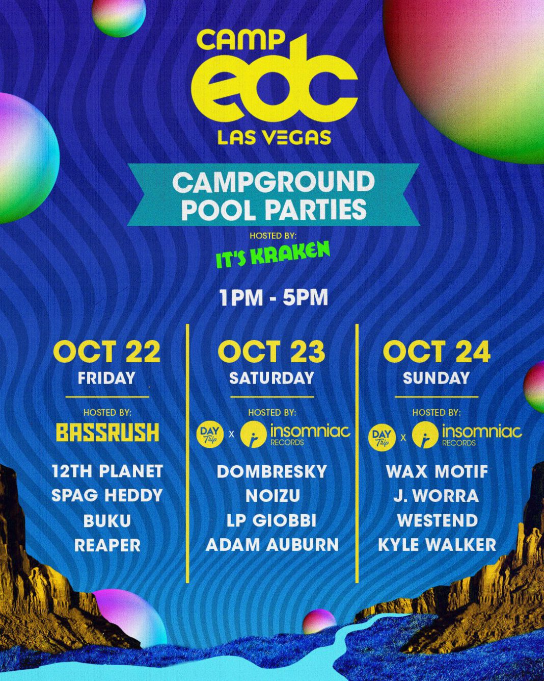 Camp Edc 2021 Set Times And Essential Info 