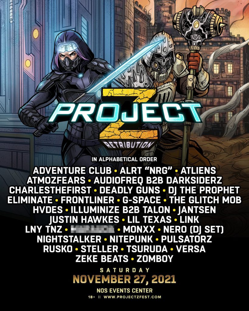 Project Z 2021 Lineup