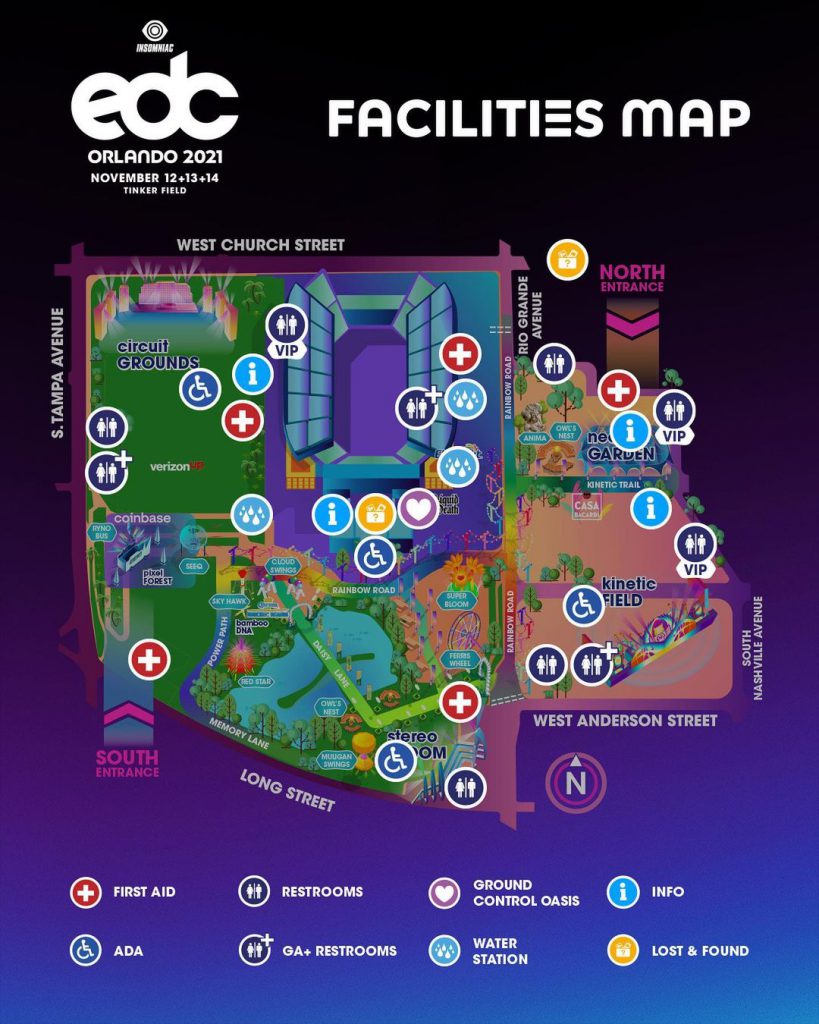 EDC Orlando 2021 Set Times and Essential Info EDM Identity