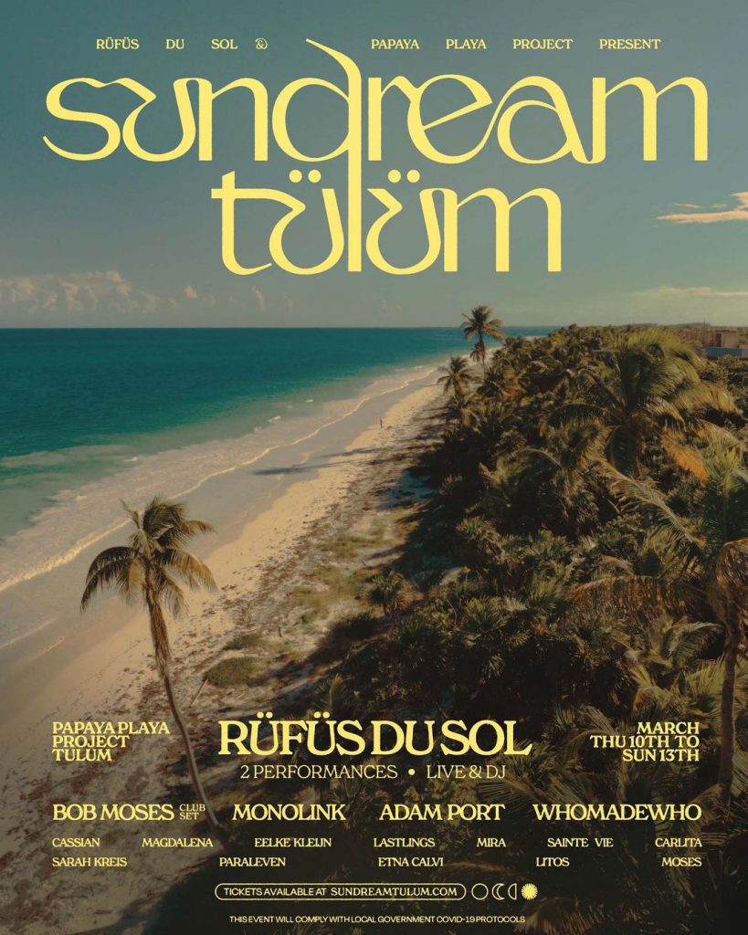 Sundream Tulum 2022 - Lineup