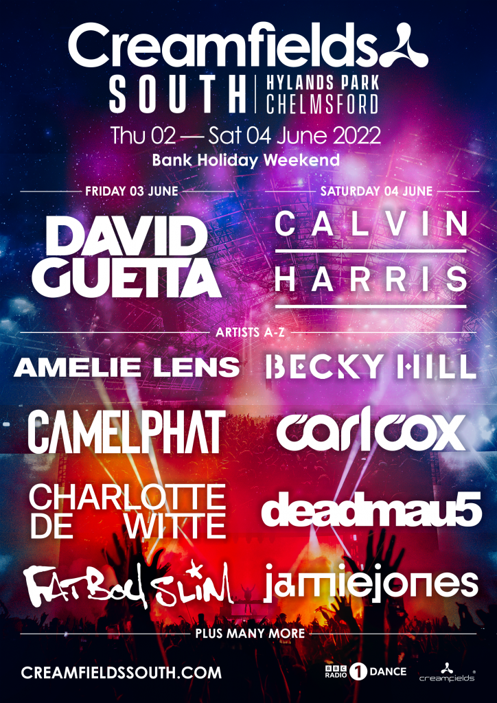 Creamfields South 2022 Initial Lineup