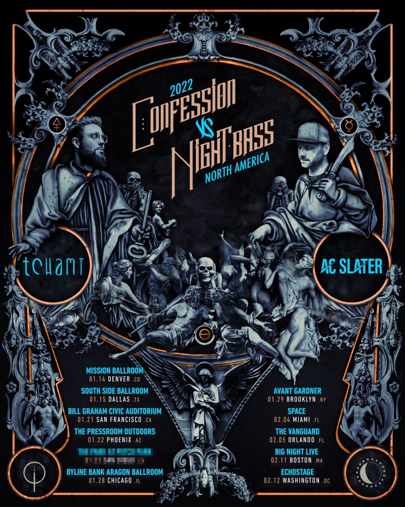 Confession vs Night Bass 2022 North America Tour