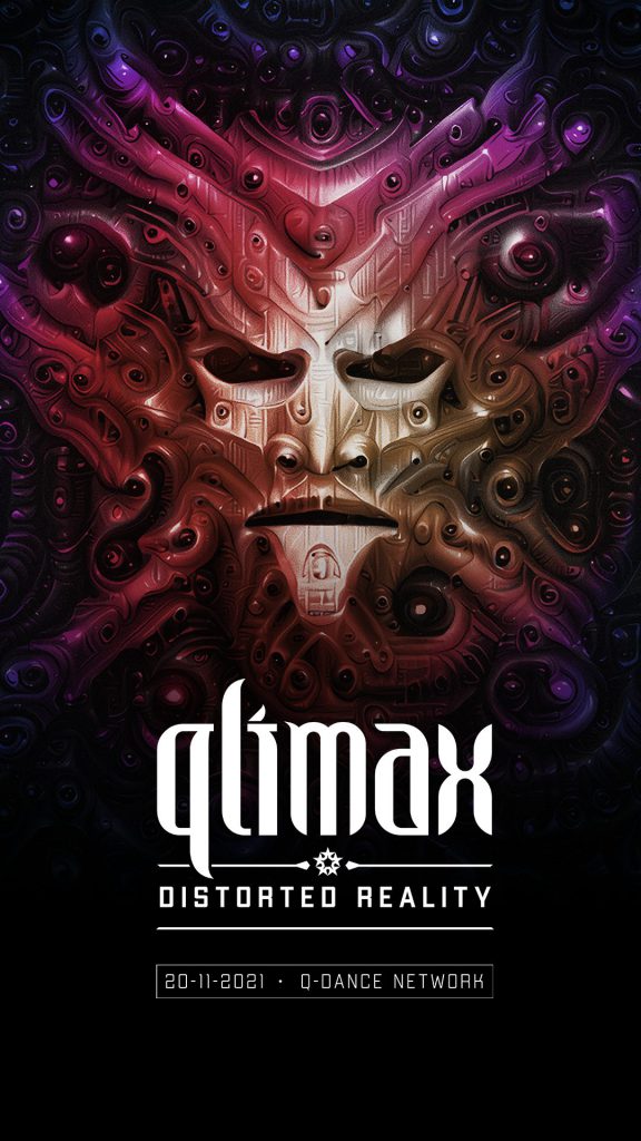 Qlimax Distorted Reality flyer