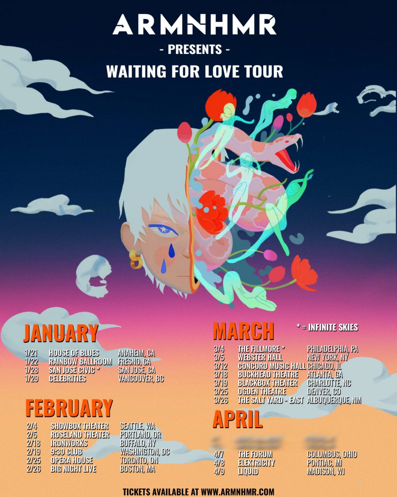 ARMNHMR Waiting For Love 2022 Tour