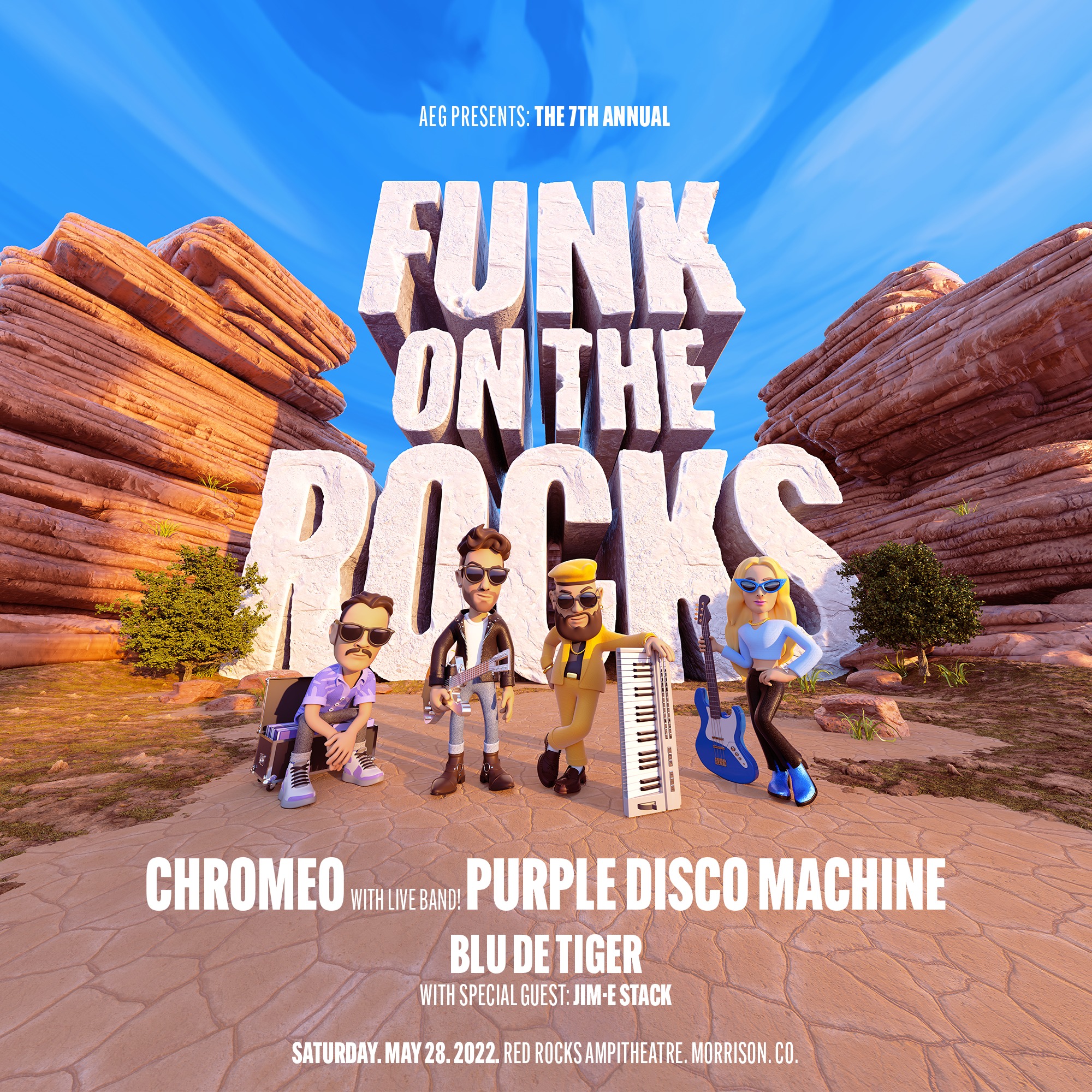 Chromeo Announces 7th Anniversary of Funk on the Rocks EDM Identity