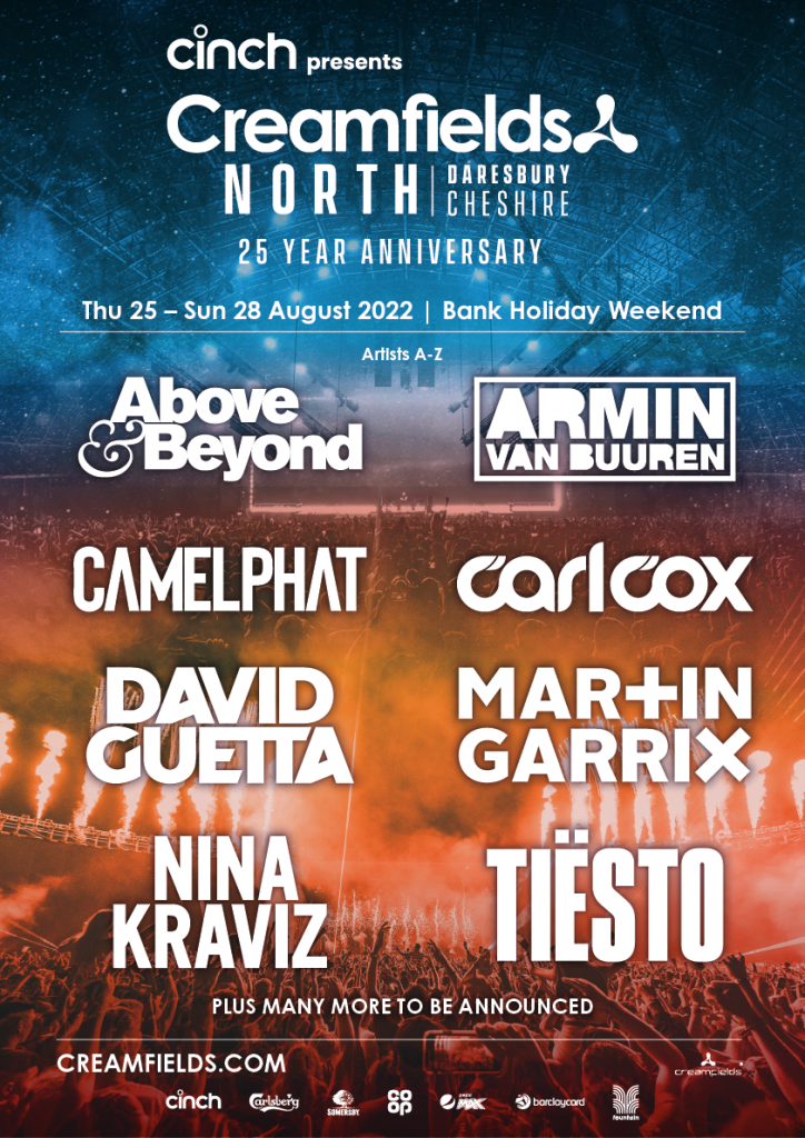 Creamfields North Unveils Phase 1 Lineup for 2022 EDM Identity