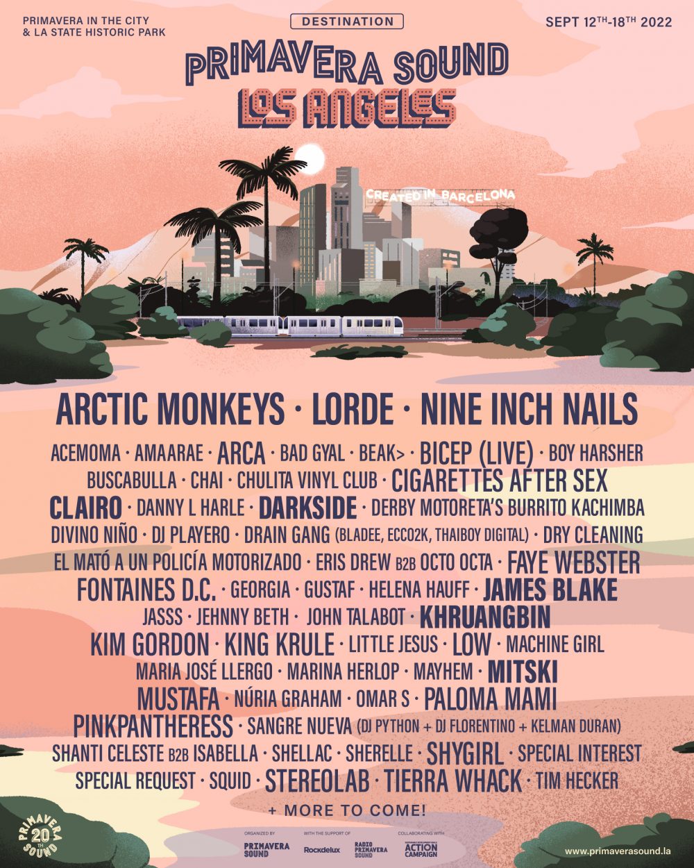 Primavera Sound Los Angeles Announces Initial Lineup for Debut Edition