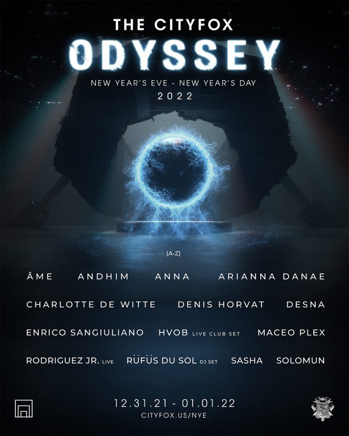 The Cityfox Odyssey Announces Lineup for NYE and NYD EDM Identity