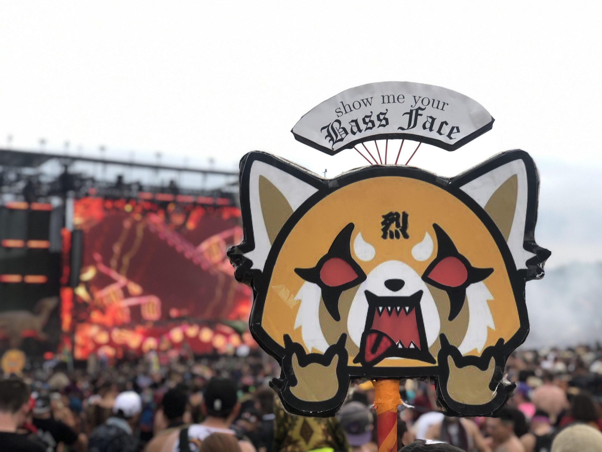 Bass Face Totem Lost Lands 2019