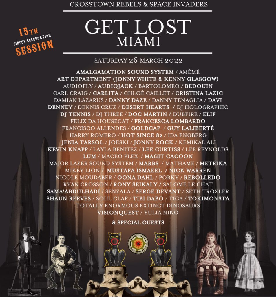 Get Lost Miami 2022 Lineup