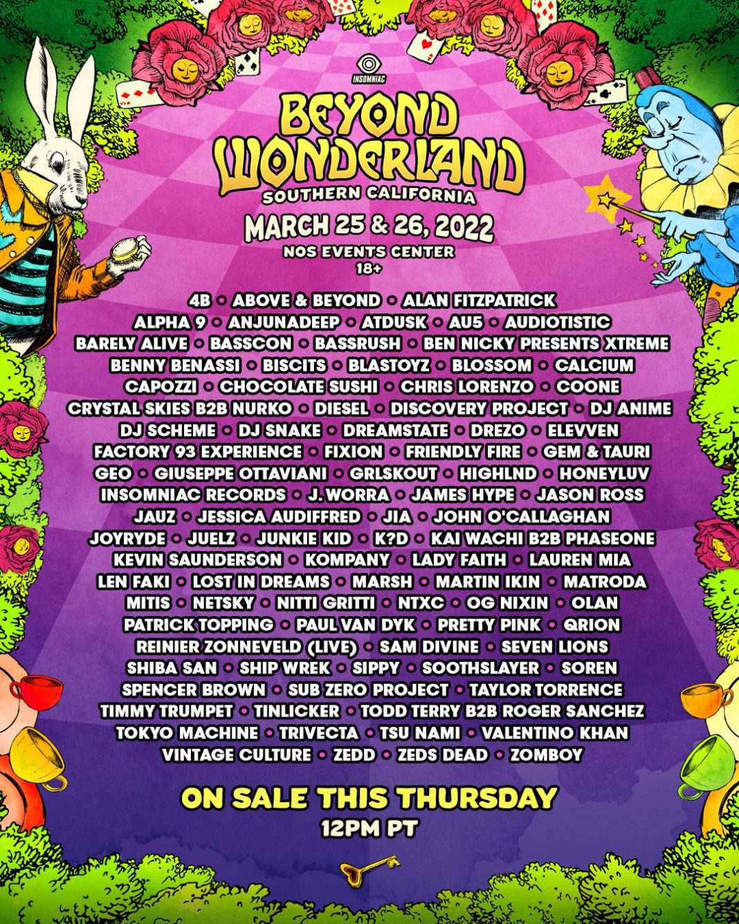 The Beyond Wonderland SoCal 2022 Lineup Has Landed | EDM Identity