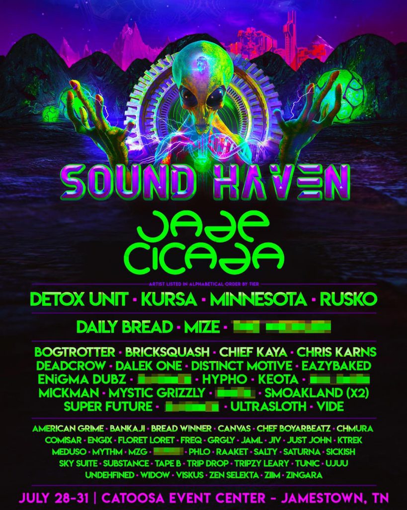 Sound Haven 2022 - Lineup