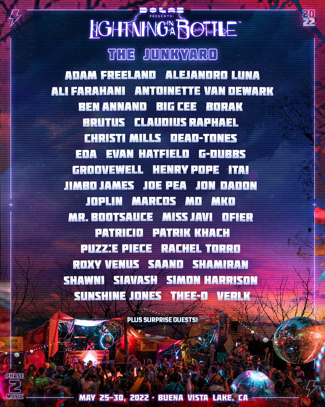 Lightning in a Bottle Releases Phase 2 Lineup for 2022 Edition | EDM ...