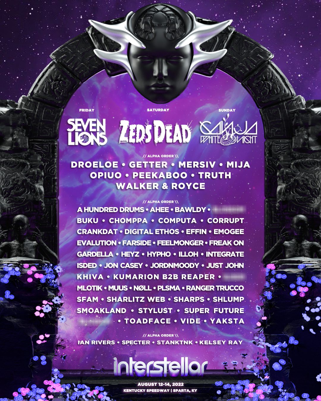 Interstellar Drops a Massive BassFueled Lineup for 2022 EDM Identity