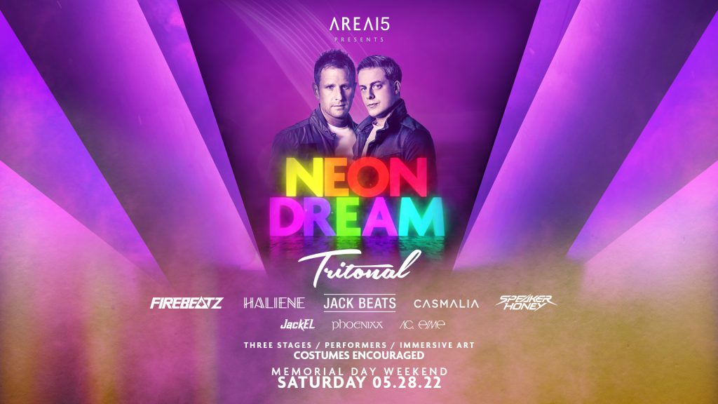 AREA15 Presents Neon Dream - Lineup: