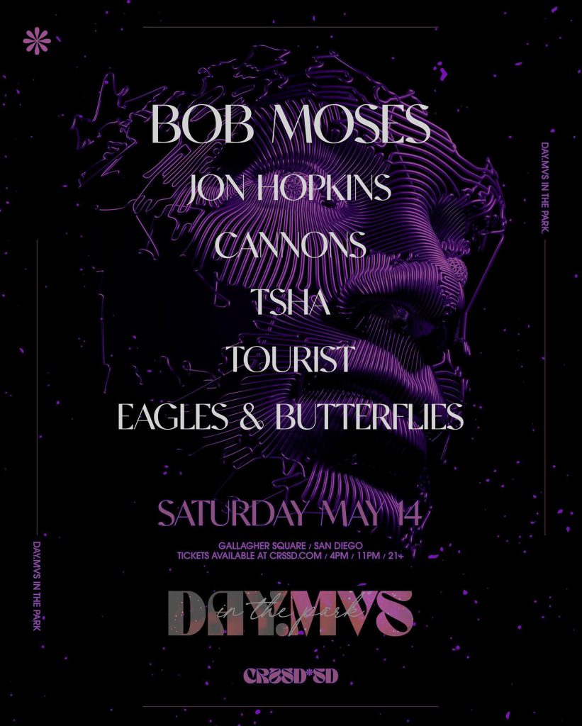 Bob Moses, Jon Hopkins, and More Announced for DAY MVS in the Park This