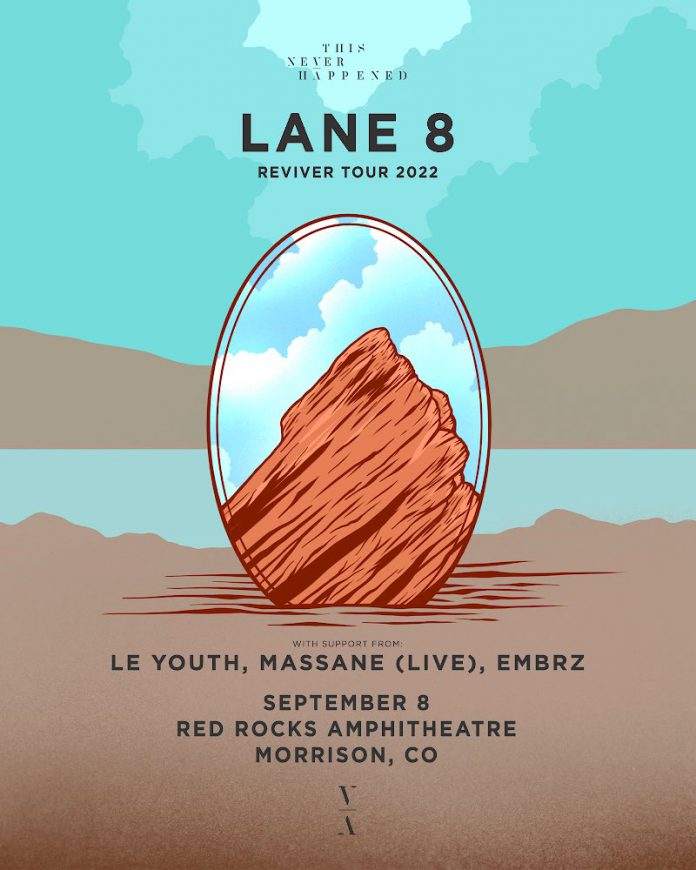 Lane 8 Announces Lineup for Red Rocks Show EDM Identity