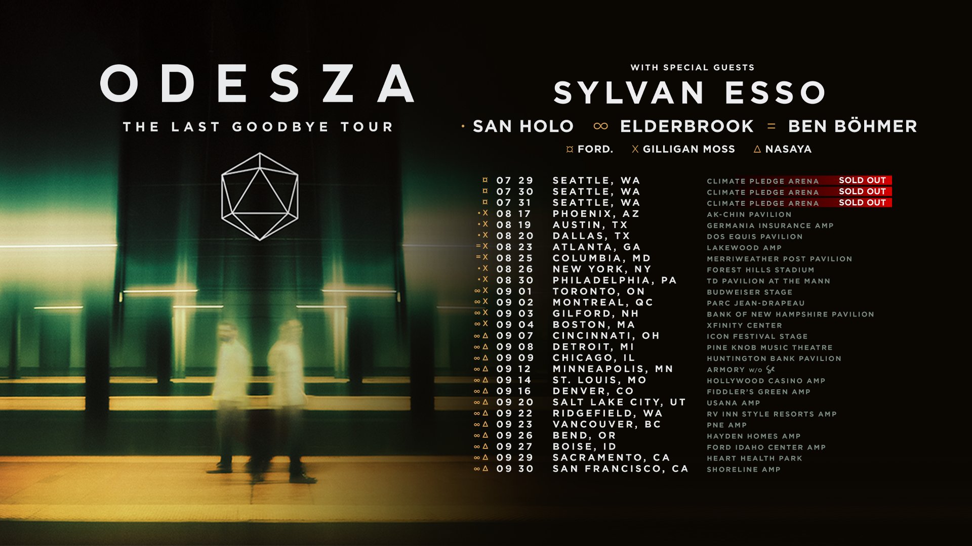 ODESZA Announces The Last Goodbye Tour in North America EDM Identity