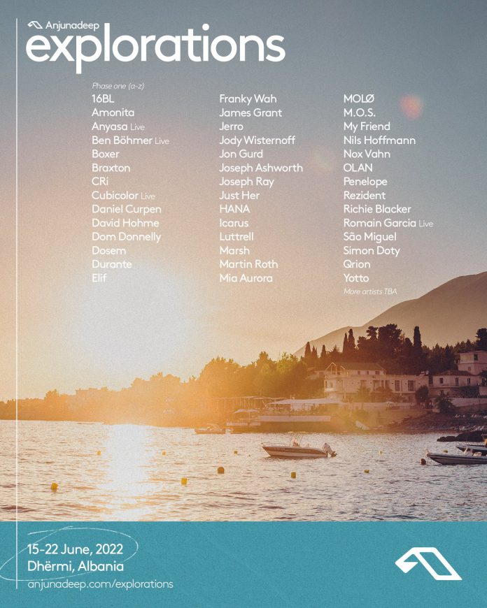 Anjunadeep Explorations Delivers Lineup for 2022 Edition EDM Identity