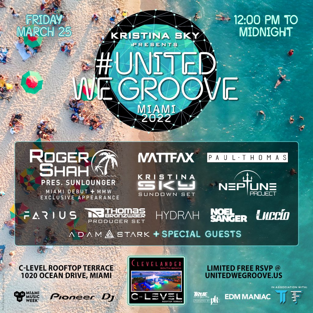 United We Groove Miami 2022 - Lineup