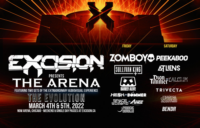 Excision Brings The Evolution Tour to NOW Arena EDM Identity