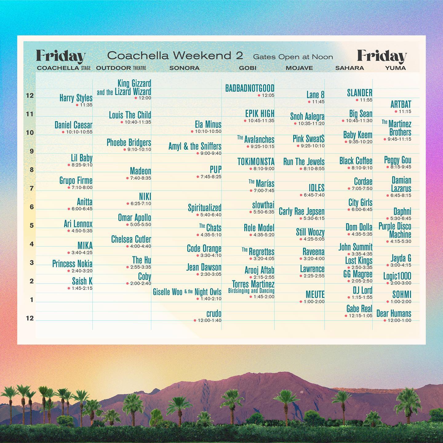 Coachella 2022 Set Times, Essential Info, and More EDM Identity