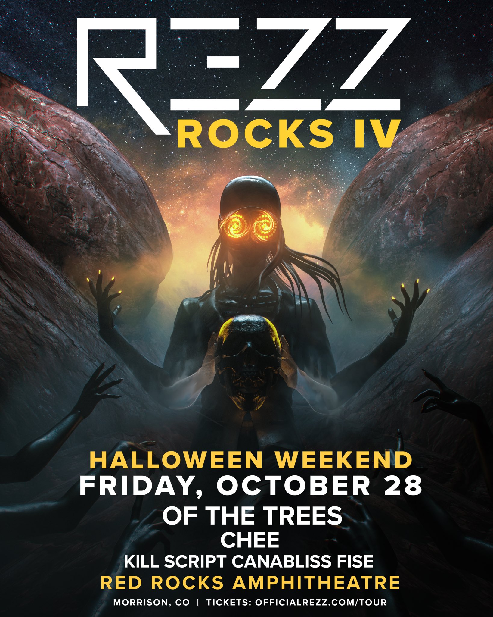 Rezz Announces Lineup for Rezz Rocks IV EDM Identity