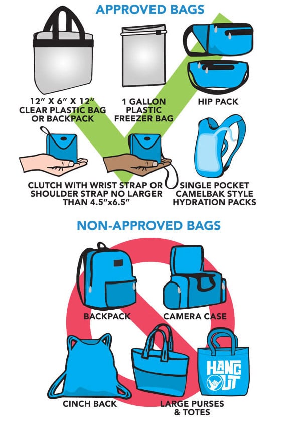 Bag Policy Hangout Fest