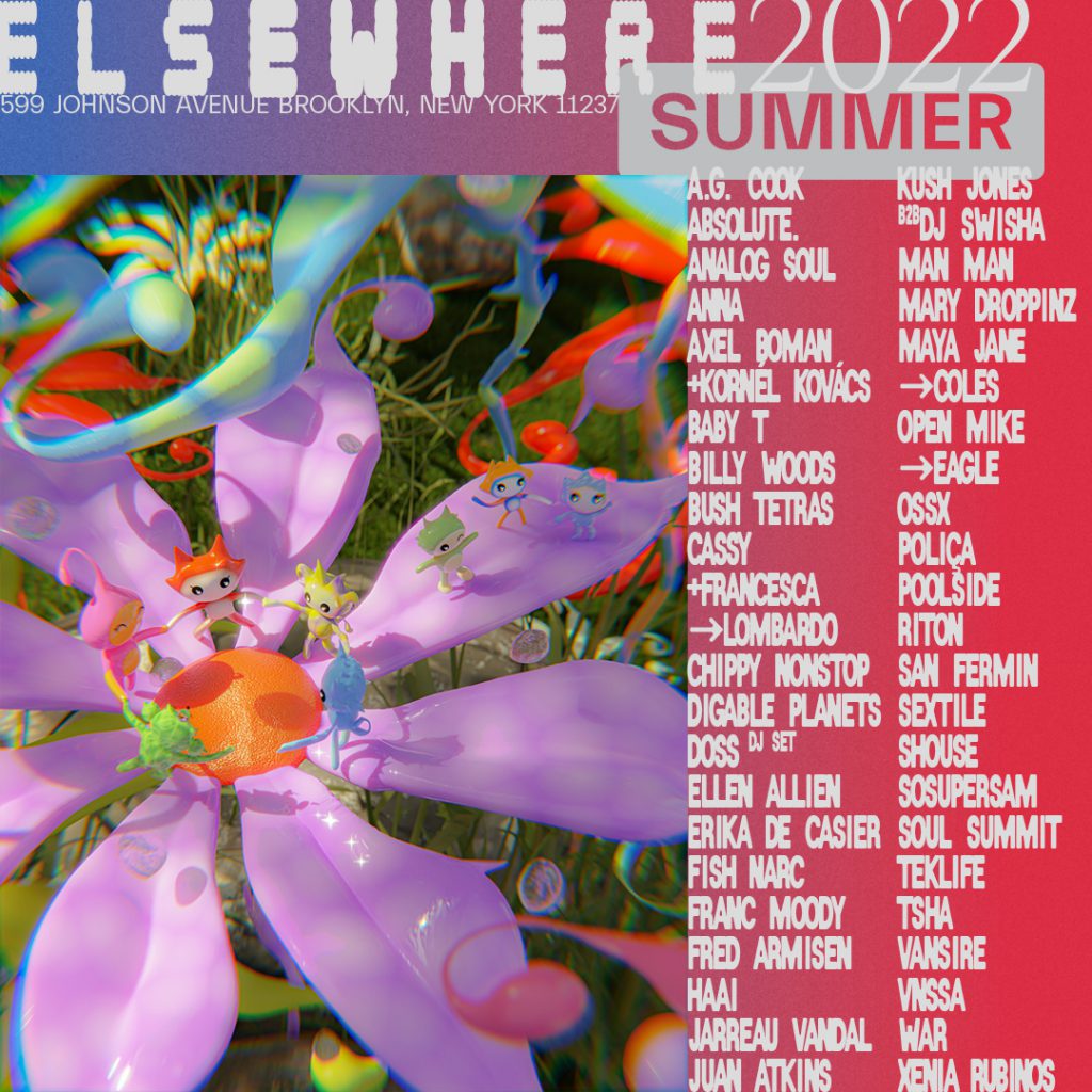 Elsewhere Summer Lineup 2022