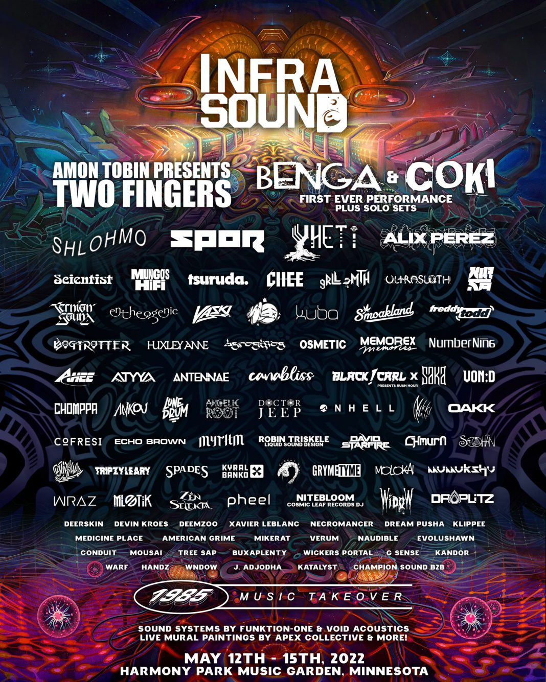 Infrasound Festival Stuns with Stacked 2022 Lineup EDM Identity