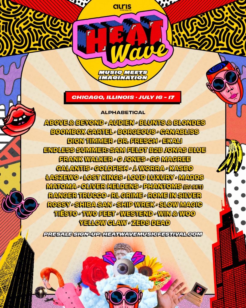 Heatwave Music Festival 2022 - Lineup