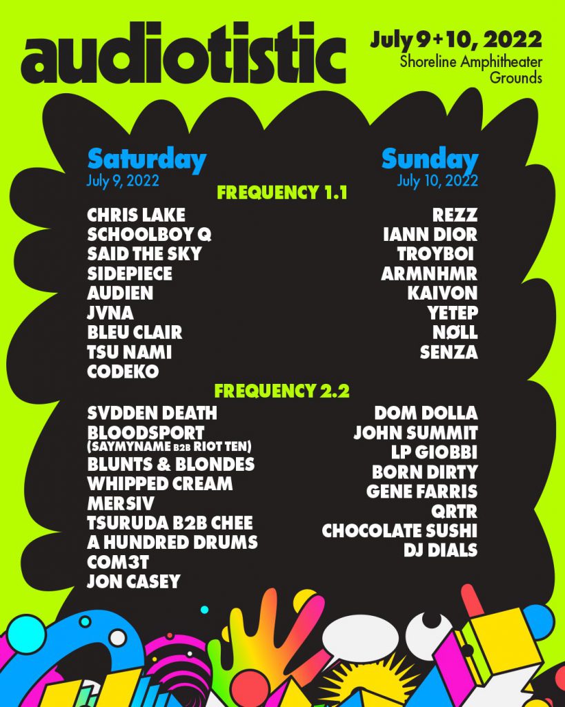 Audiotistic Bay Area 2022 - Lineup