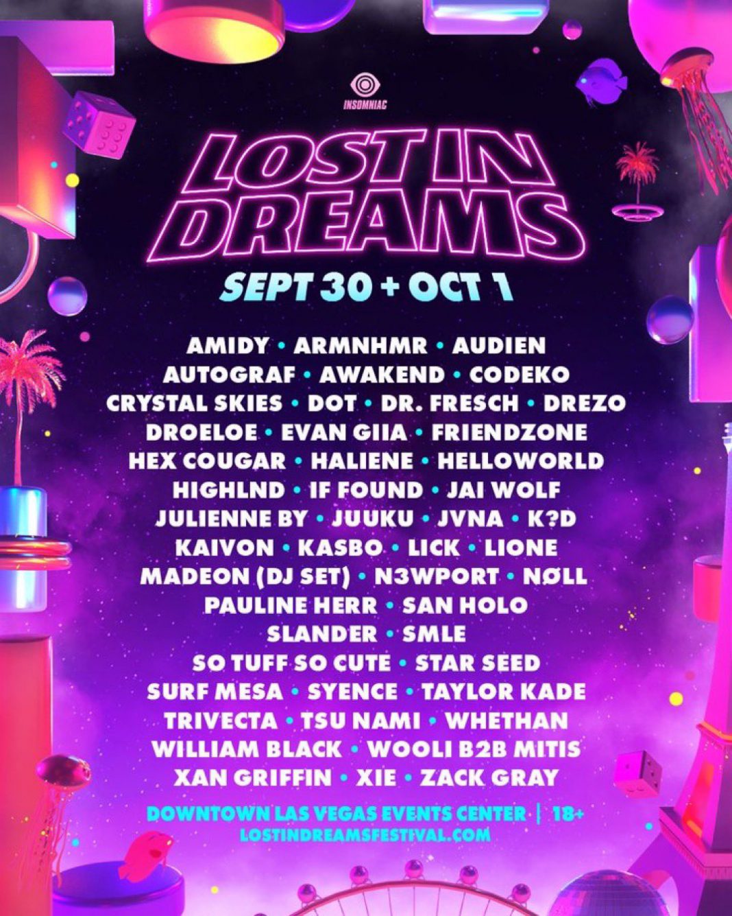 Lost In Dreams Festival Drops Lineup for 2022 Edition EDM Identity