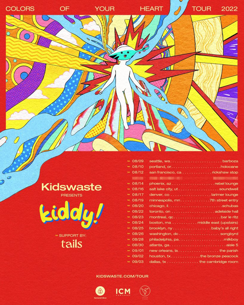 Kidswaste Colors Of Your Heart Tour 2022