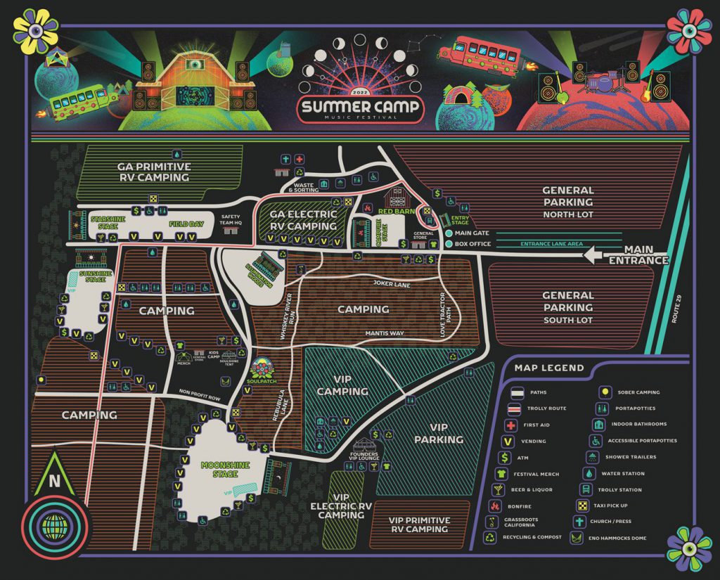 Summer Camp 2022 Set Times, Festival Map, and Essential Info EDM Identity