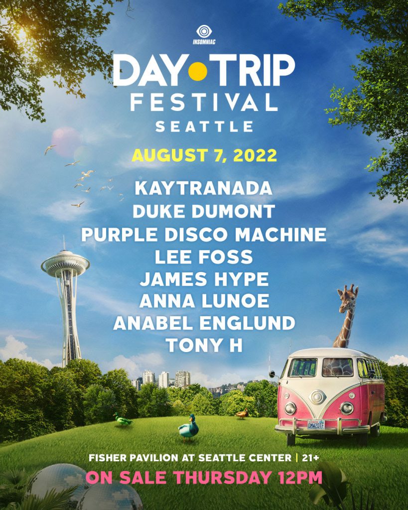 Day Trip Festival Seattle 2022 Lineup