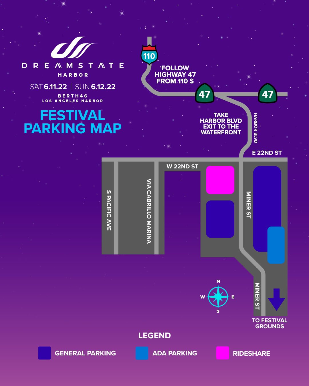 Dreamstate Harbor 2022 Set Times and Essential Info | EDM Identity