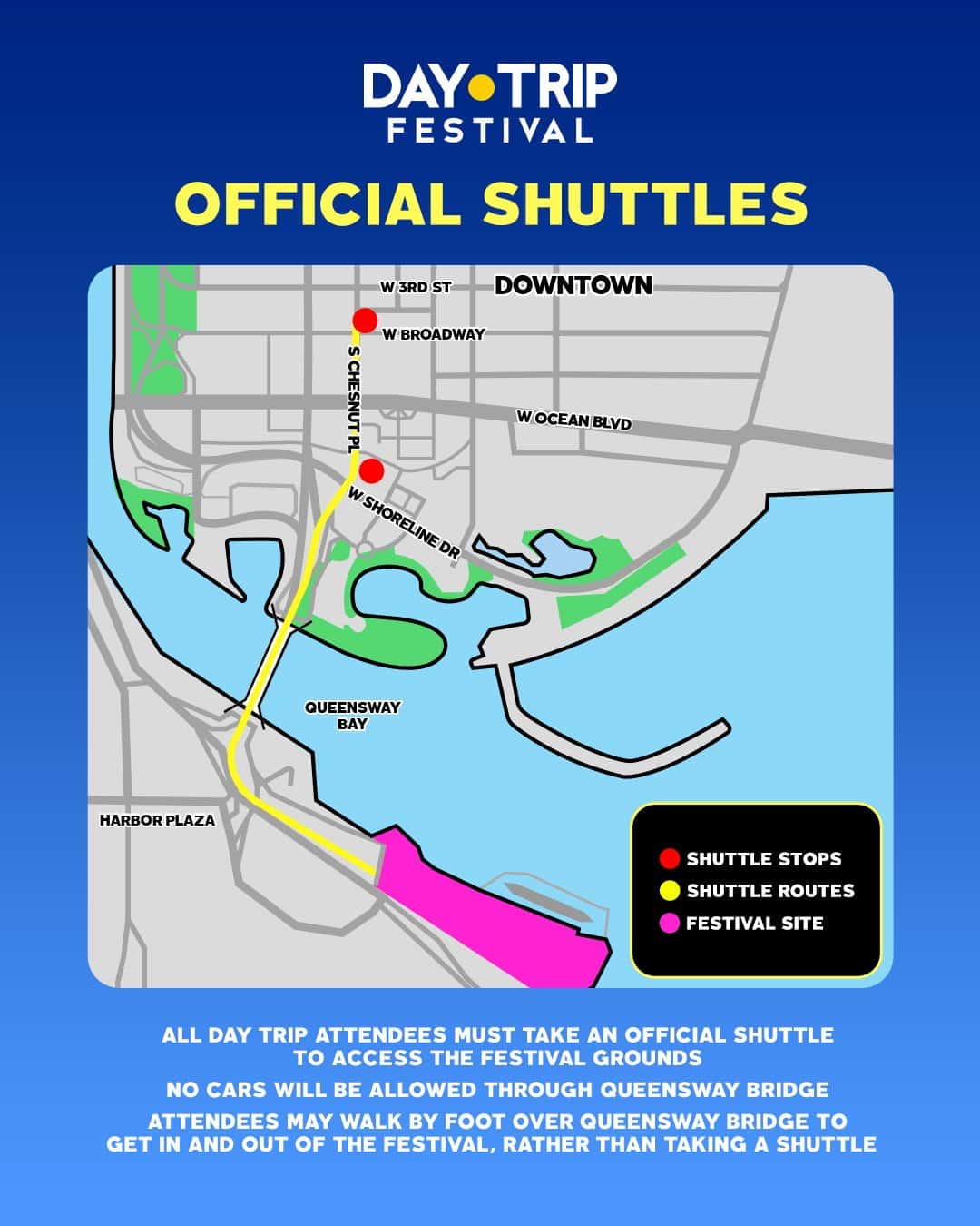 Day Trip Festival 2022 Official Shuttles