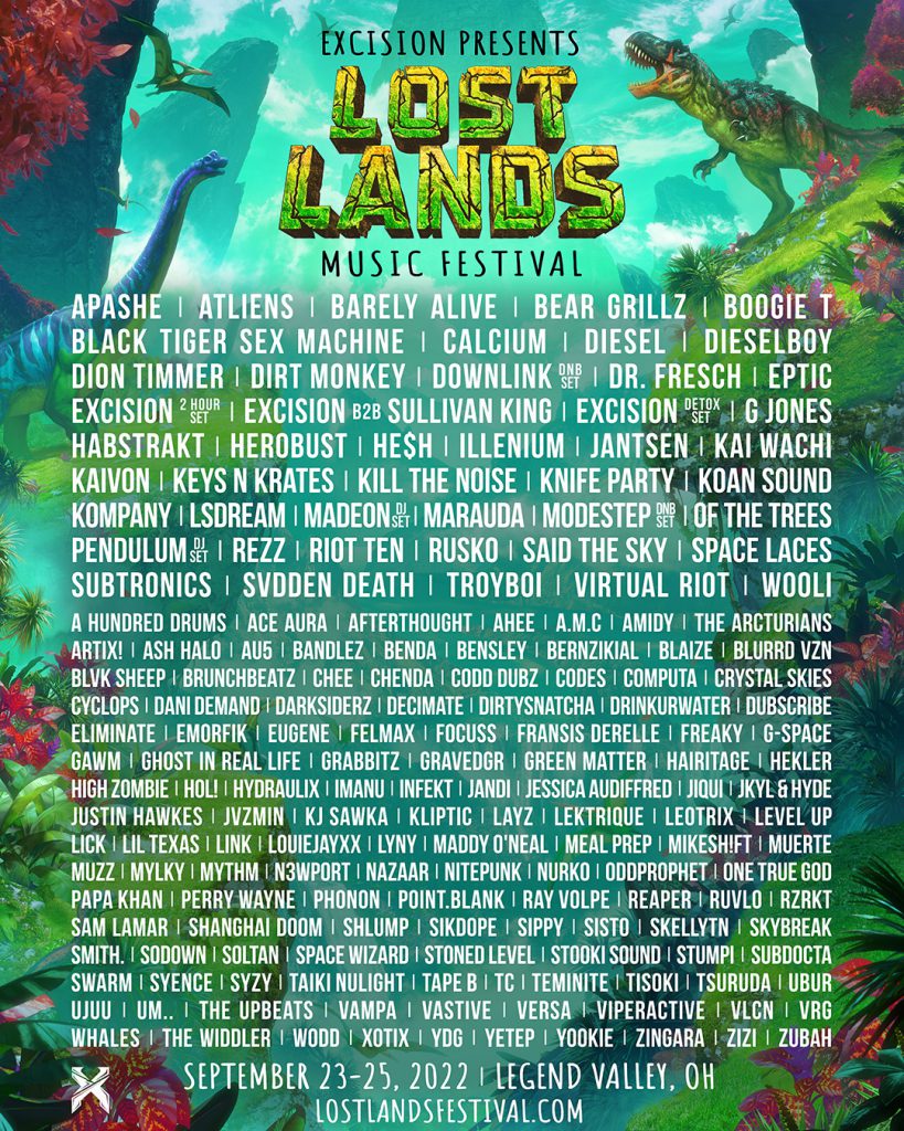 Lost Lands Set Times 2025 Eso