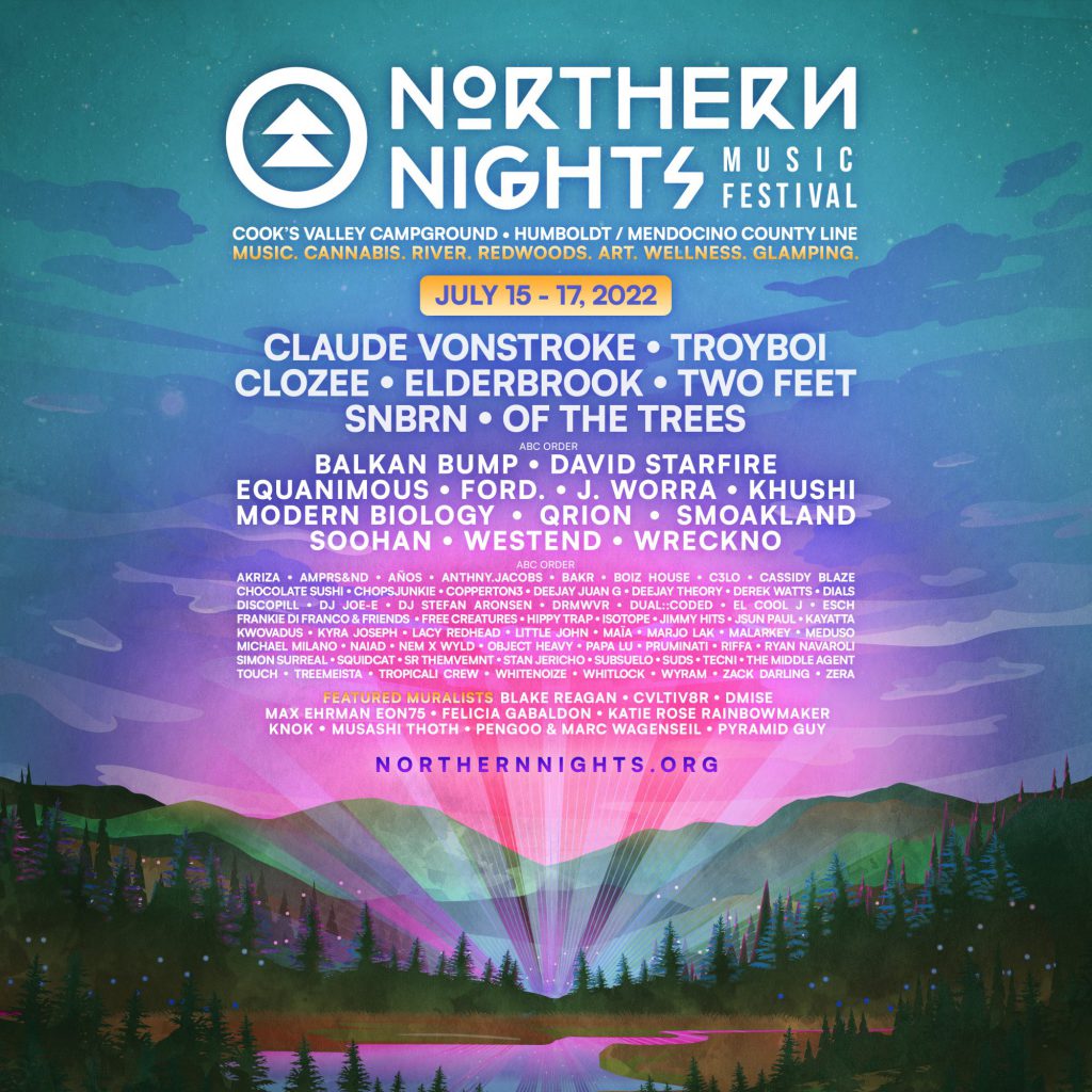 Northern Nights Music Festival 2022 - Phase Two Lineup