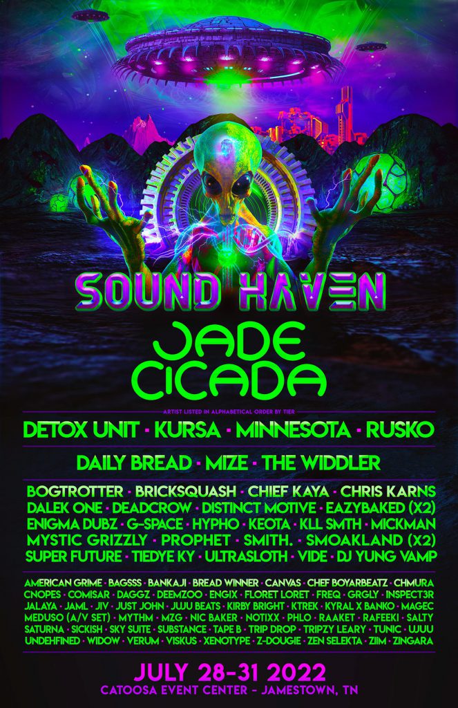 Sound Haven 2022 Final Lineup